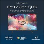 Introducing Amazon Fire TV 43-inch Omni QLED series 4K UHD smart TV, Dolby Vision IQ, hands free with Alexa