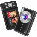 Digital Camera, Nsoela Vlogging Camera Rechargeable Digital Cameras FHD 1080P 44MP Compact Camera with 16X Digital Zoom, Portable Mini Camera wit