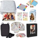 HP Sprocket Portable 2x3" Instant Colour Photo Printer (Luna Pearl) Starter Bundle