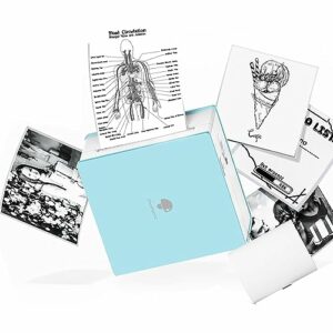 Phomemo Mini Printer M02 Pocket Sticker Printer, 203dpi Thermal Instant Photo Printer, Small Bluetooth Wireless Picture Printer, Portable Phone P