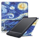 HHF Tab Accessories For Tolino Vision 5 7 Inch 2019 E-book E-reader， Origami Stand Case Sleep Cover Smart Funda Capa Skin Shell + Screen Protecto