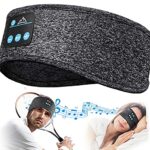 Sleep Headphones Personalised Gifts for Dad Sleepphones - Bluetooth Headband Sleep Earphone Sleepband Built-in HD Stereo Speakers, Ultra-Soft Wir