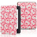 Ebook Reader Covers - Paperwhite 123 Case For Kindle (6Th 7Th Gen)2013 2015 Printed Smart Cover, Slimshell Pu Leather Anti Drop Waterproof Case F