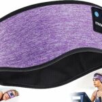 MUSICOZY Sleep Headphones Headband Bluetooth Soft Headphones for Sleeping & Sport with Thin Speakers,Wireless Music Earphones Tech Gifts for Men