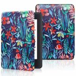 XYFCJK Paperwhite 123 Case For Kindle - (6Th 7Th Gen) 2013 2015 Printed Smart Cover, Slimshell Pu Leather Anti-Drop Waterproof Case For Dp75Sd, E