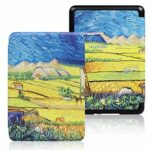 XYFCJK Anti-Drop Smart Case For Kindle - Van Gogh Oil Painting Classic (8Th Gen) 2016 For Sy69Jl Slimshell Waterproof Cover With Auto Sleep Wake,